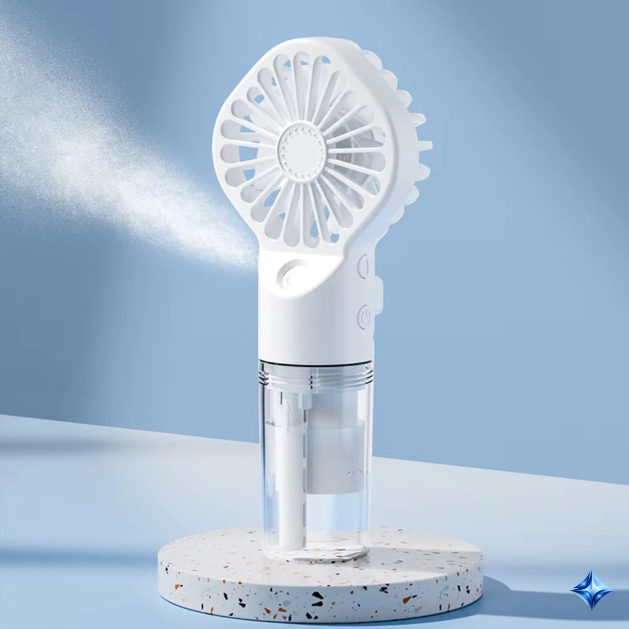 BrisaFresh™ Ventilador con Pulverización