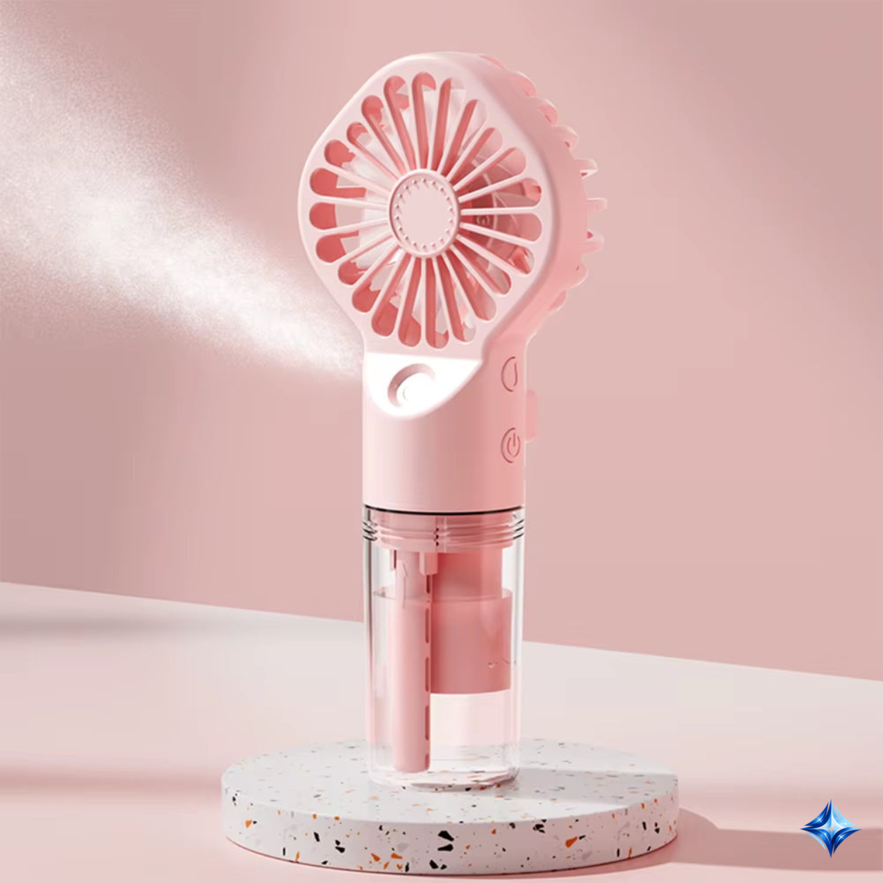 BrisaFresh™ Ventilador con Pulverización