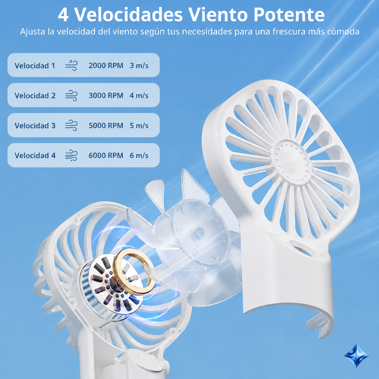 BrisaFresh™ Ventilador con Pulverización